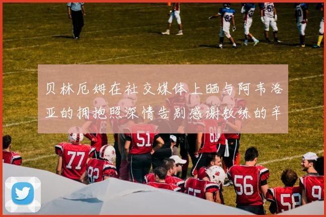 贝林厄姆在社交媒体上晒与阿韦洛亚的拥抱照深情告别感谢教练的辛勤付出